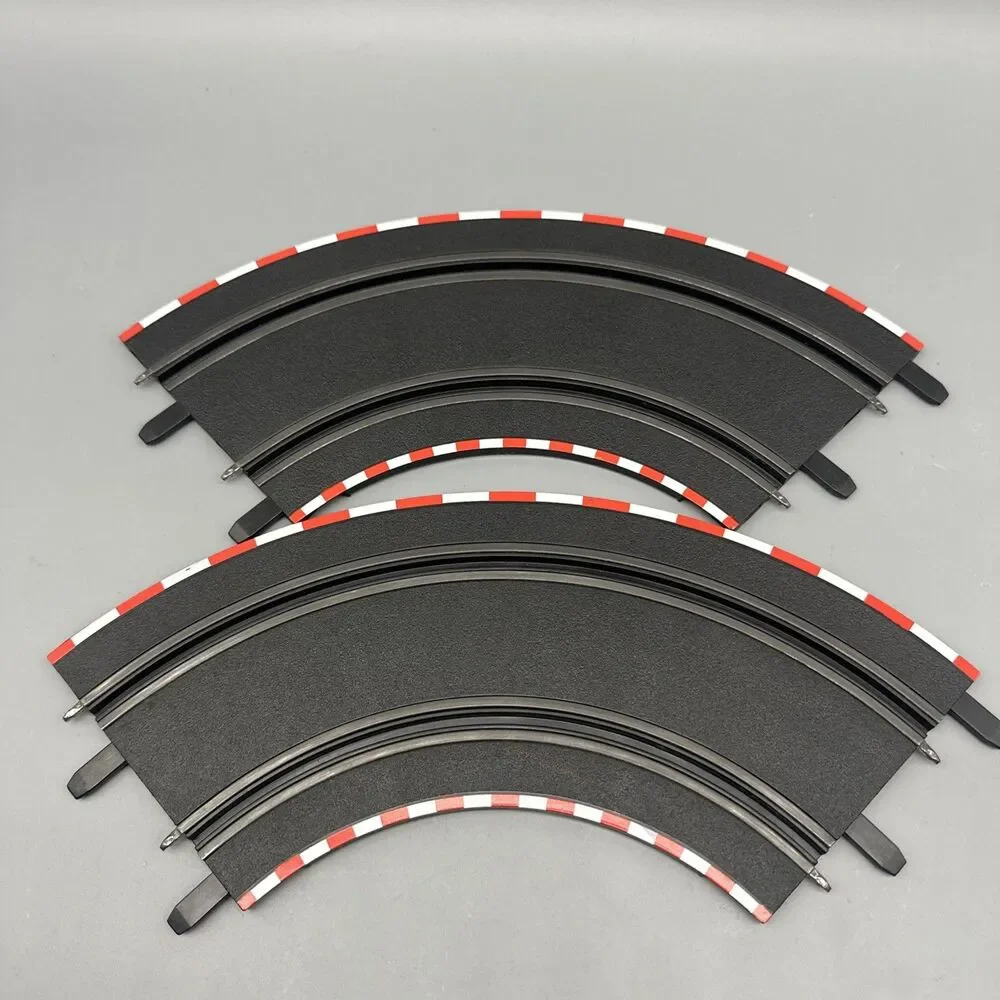 Set Of 2 Carrera GO 1:43 Curved 90° 12.5